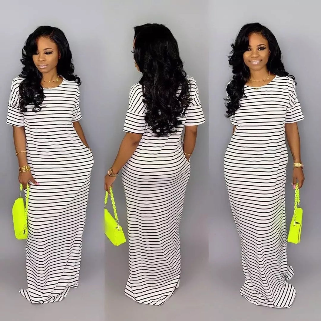 Simple But Cute Maxi Dress